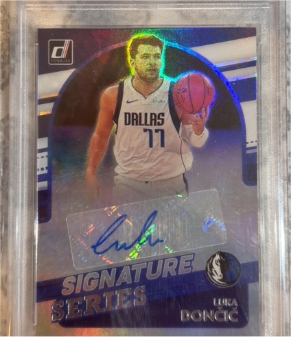 2020 Donruss Signature Series Luka Dončić — front