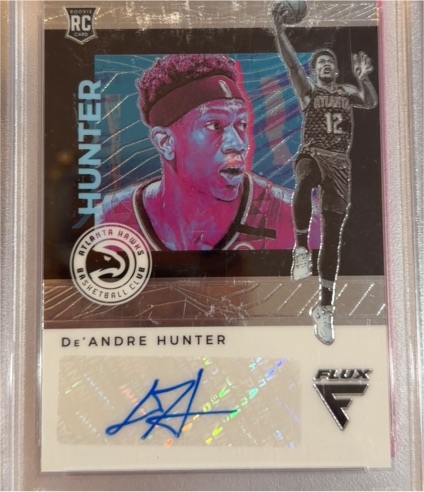 2019-20 Panini Chronicles Flux #FR-DAH De'Andre Hunter — front