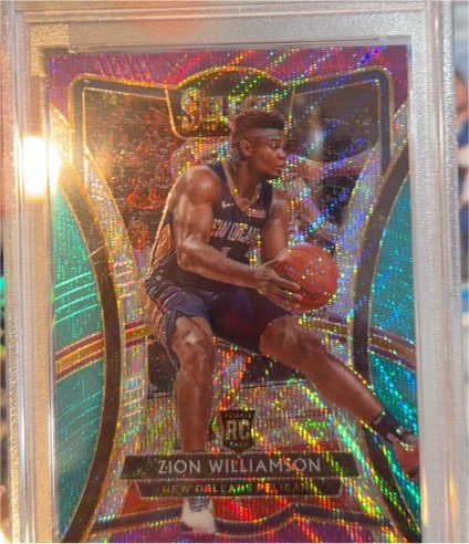 2019-20 Panini Select #199 Zion Williamson — front