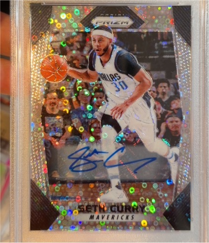 2017-18 Panini Prizm Fast Break #96 Seth Curry — front