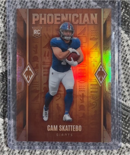 2025 Panini Phoenix Phoenician #23 Cam Skattebo — front