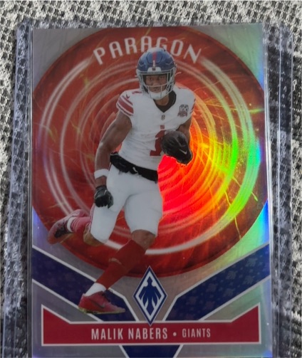 2025 Panini Phoenix #5 Malik Nabers Paragon — front