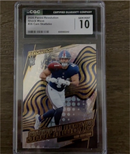 2025 Panini Revolution #26 Cam Skattebo — front