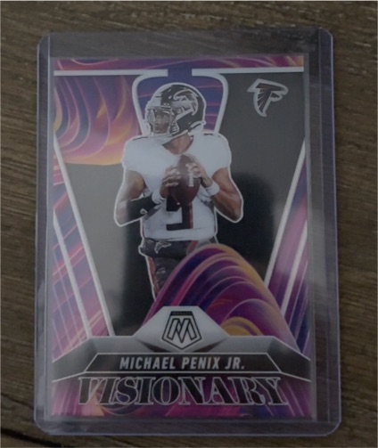 2025 Panini Mosaic #1 Michael Penix Jr. — front