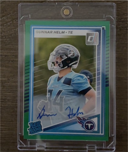 2025 Panini Donruss #371 Gunnar Helm — front
