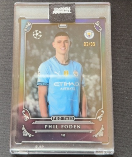 2024-25 Topps Total Football Pro Pass #153 Phil Foden — front