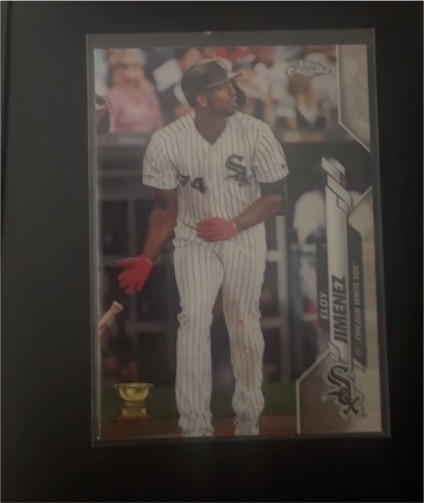 2020 Topps Chrome #134 Eloy Jimenez — front