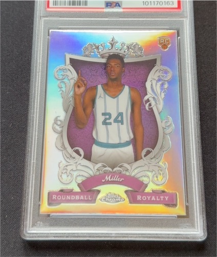 2023-24 Topps Chrome #RR-27 Brandon Miller Roundball Royalty Rookie — front