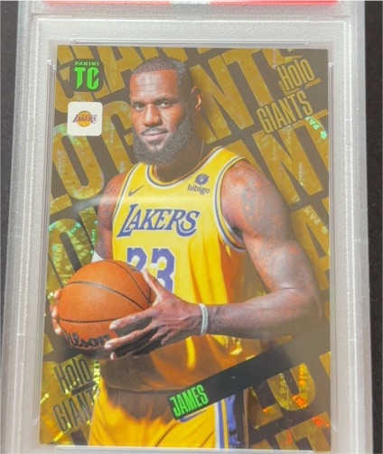 2024 Panini Top Class #TC LeBron James Holo Giants — front