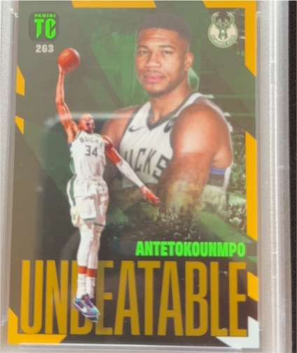 2024 Panini Top Class #263 Giannis Antetokounmpo Unbeatable — front