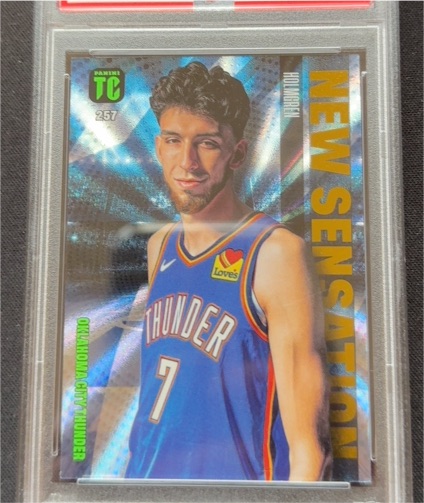 2023-24 Panini Top Class New Sensation #257 Chet Holmgren — front