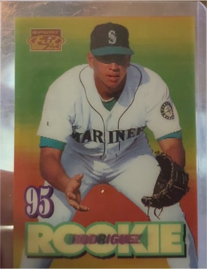 1995 Pinnacle Sport Flix #141 Alex Rodriguez — front