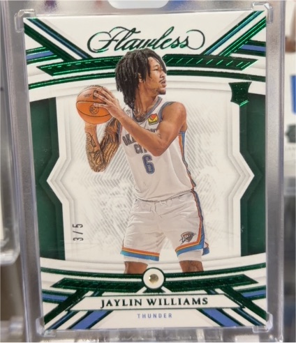 2022-23 Panini Flawless #3/5 Jaylin Williams — front