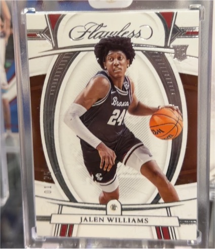 2022 Panini Flawless #17 Jalen Williams RC — front