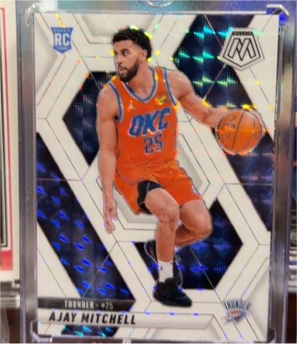 2024-25 Panini Mosaic #204 Ajay Mitchell — front