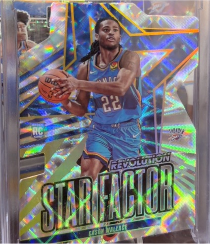 2023-24 Panini Revolution Star Factor #29 Cason Wallace — front