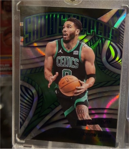2024-25 Panini Revolution Showstoppers Infinite #13 Jayson Tatum — front
