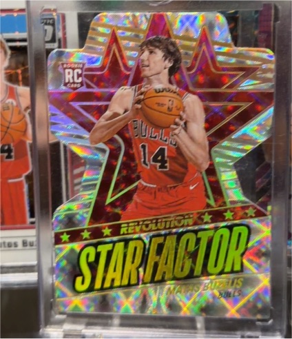 2023 Panini Revolution Star Factor #14 Bulls Player — front