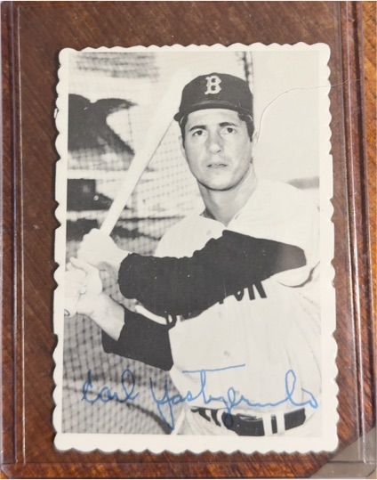 1969 Topps Deckle Edge #4 Carl Yastrzemski — front