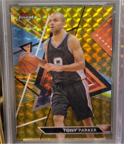 2023-24 Topps Finest #139 Tony Parker — front