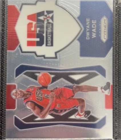 2021-22 Panini Prizm #4 Dwyane Wade USA Basketball — front