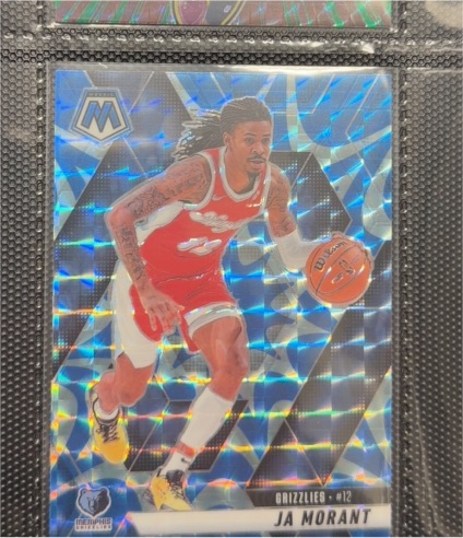 2019-20 Panini Mosaic #219 Ja Morant — front