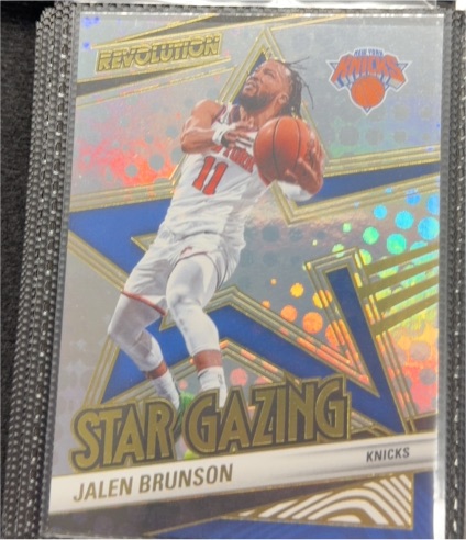 2024-25 Panini Revolution #24 Jalen Brunson Star Gazing — front