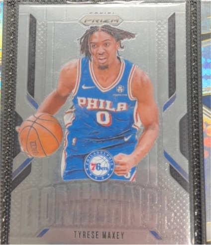 2024-25 Panini Prizm #24 Tyrese Maxey Dominance — front