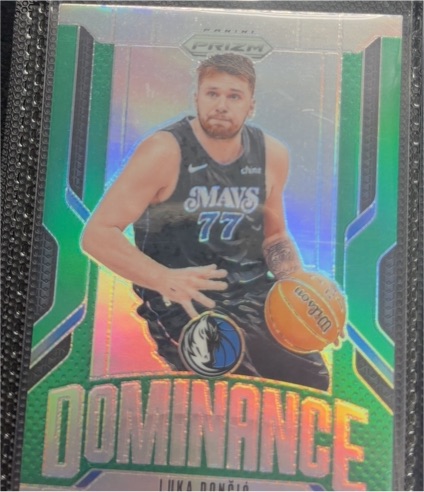 2024-25 Panini Prizm Dominance #12 Luka Doncic — front