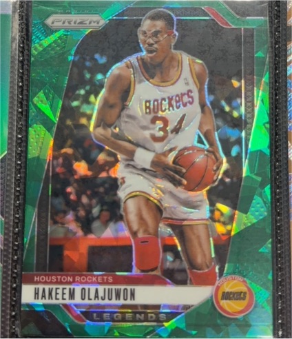 2024-25 Panini Prizm #296 Hakeem Olajuwon — front