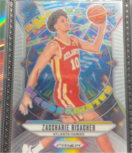2024-25 Panini Prizm Kaleidoscopic #7 Zaccharie Risacher — front