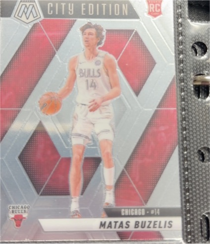 2024-25 Panini Mosaic City Edition #273 Matas Buzelis — front