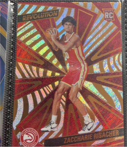 2024-25 Panini Revolution #104 Zaccharie Risacher — front