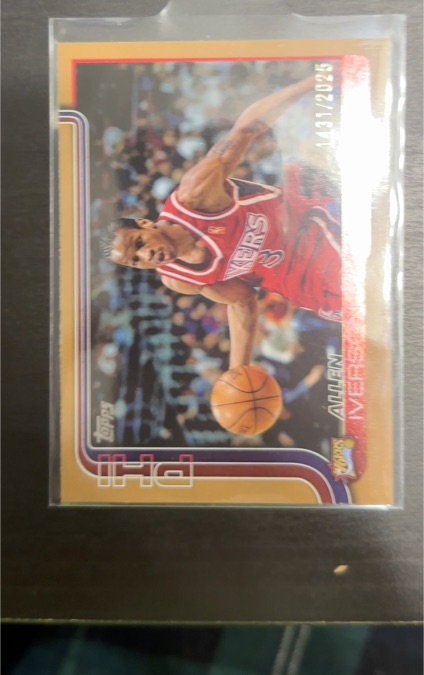 2025-26 Topps Basketball #253 Allen Iverson — front