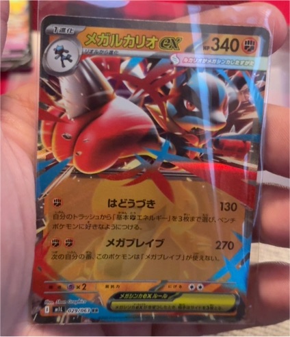 Mega Lucario ex 029/063 — front