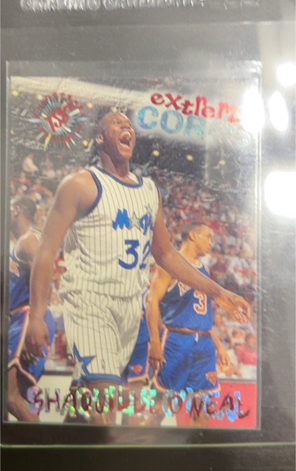 1995-96 Topps Stadium Club #119 Shaquille O'Neal Extreme Corps — front