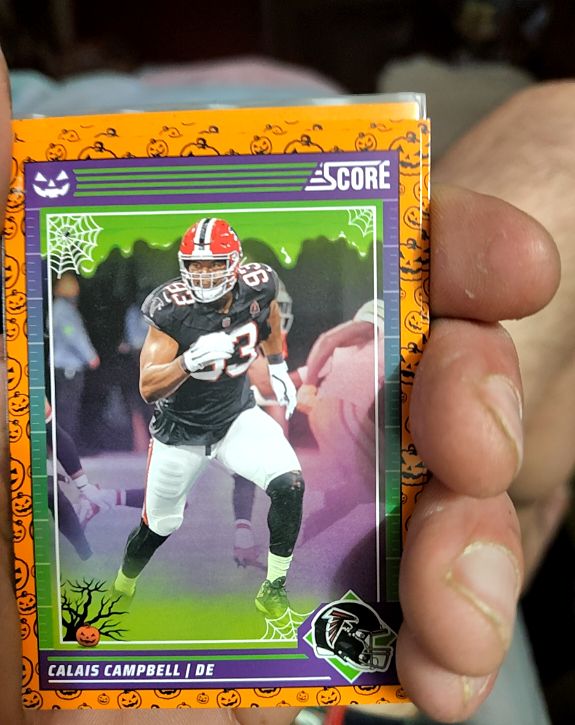 2024 Panini Score-A-Treat #12 Calais Campbell — front