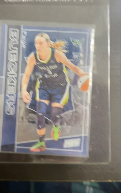 2025 Panini The National Silver Pack Paige Bueckers Silver Foil RC Wings RC1 — front