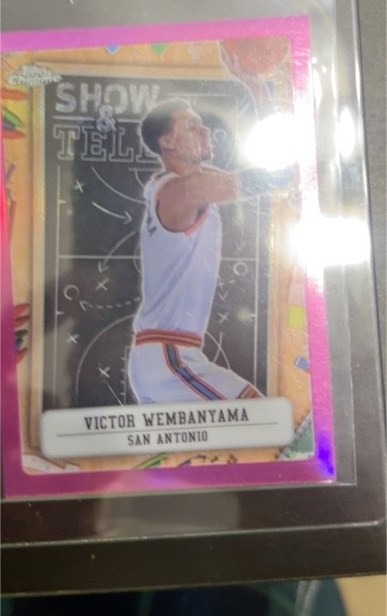 2024-25 Topps Chrome Show & Tell #ST-9 Victor Wembanyama — front