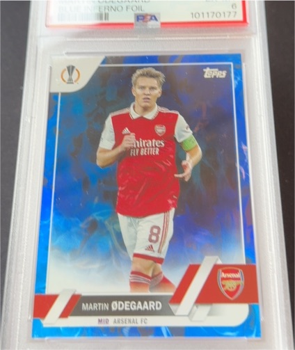 2022-23 Topps UEFA Club Competitions #88 Martin Ødegaard — front