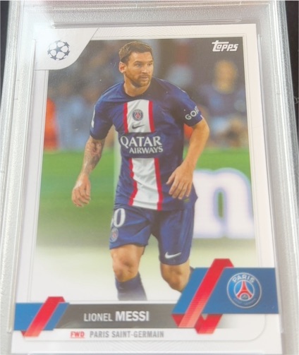 2022-23 Topps UEFA Club Competitions #1 Lionel Messi — front