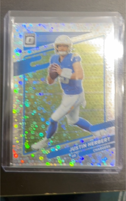 2021 Panini Donruss Optic #192 Justin Herbert — front