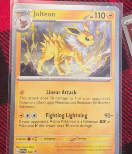 2025 Pokémon SV: Scarlet & Violet Promo #169 Jolteon — front