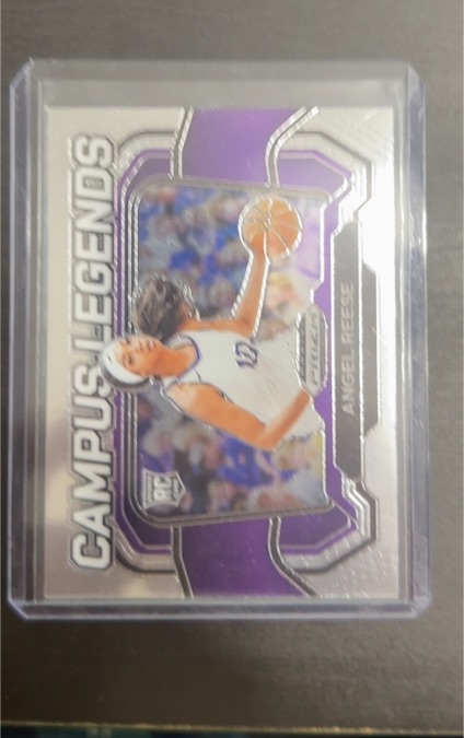 2024 Panini Prizm Draft Picks #4 Angel Reese Campus Legends — front