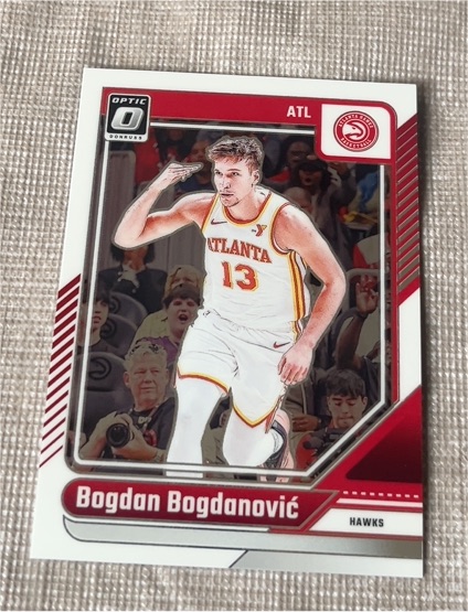 2024-25 Donruss Optic #59 Bogdan Bogdanovic — front