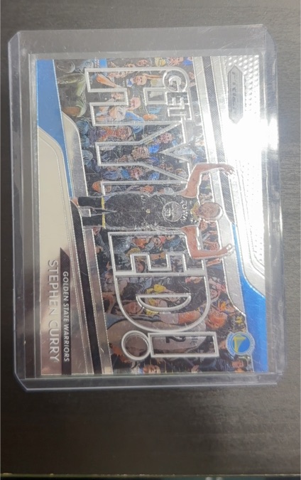 2018-19 Panini Prizm #2 Stephen Curry Get Hyped! — front