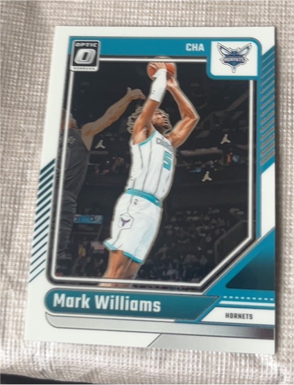 2024-25 Panini Donruss Optic #181 Mark Williams — front