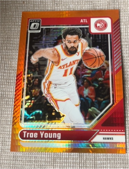 2024-25 Donruss Optic #186 Trae Young — front