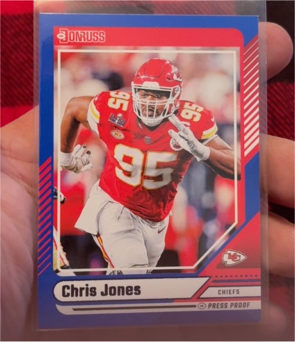 2024 Panini Donruss #69 Chris Jones — front