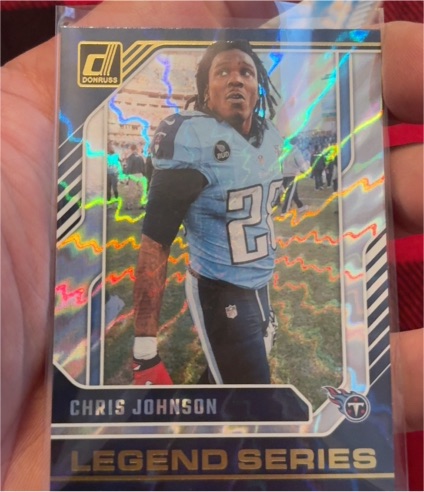 2024 Panini Donruss Legend Series #5 Chris Johnson — front